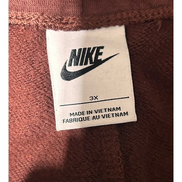 Nike Sportswear Club Fleece Joggers ~ Plus Size Women's Sz 3X Maroon CJ0412-273 - Picture 3 of 9